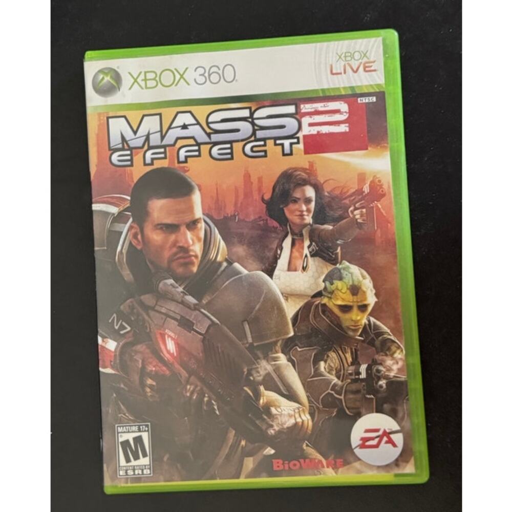 Mass Effect 2 Microsoft Xbox 360 Video Game Complete